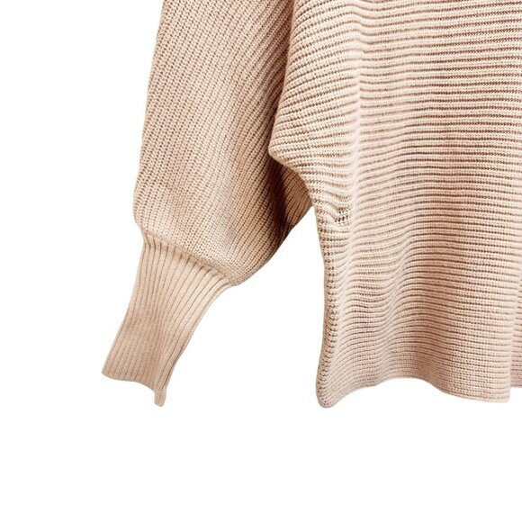 Merokeety Women Long Sleeve V-Neck  Neck Loose Oversized  Tunic Top brown Size L - Picture 6 of 13